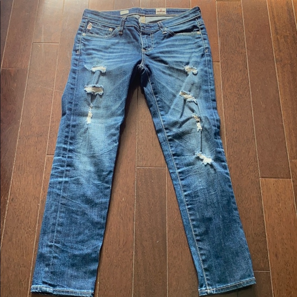 AG Adriano Goldschmied “Stilt Crop” Jean